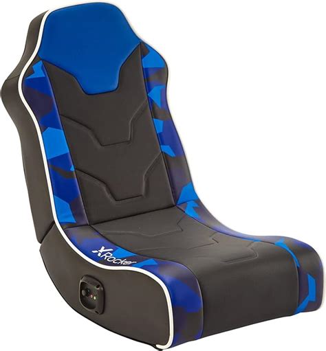 X Rocker Hermes 2.0 Floor Rocker Gaming Chair (Blue)